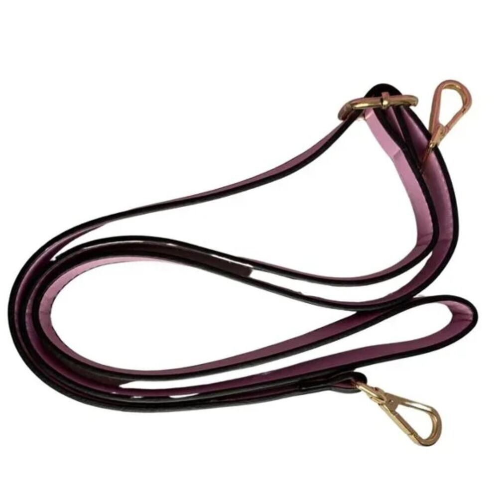 Lavender Croc Embossed Satchel Handbag with Gold Hardware  Elegant Top Handle - Picture 8 of 9